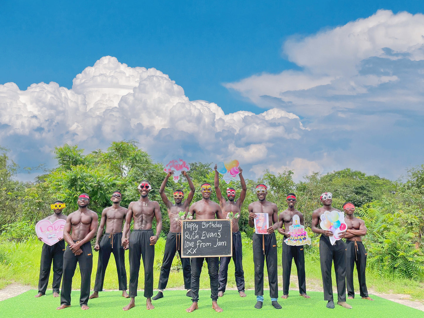 African  Greeting video