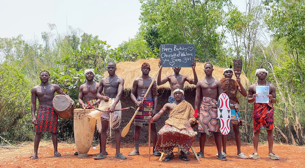 Video di auguri africani