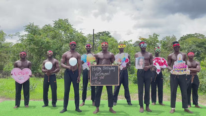 Video di auguri africani