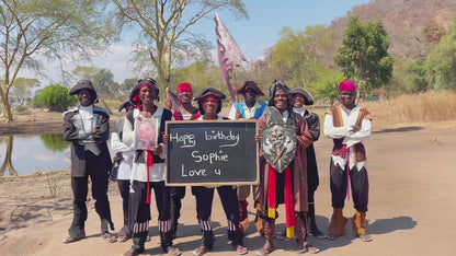 African  Greeting video